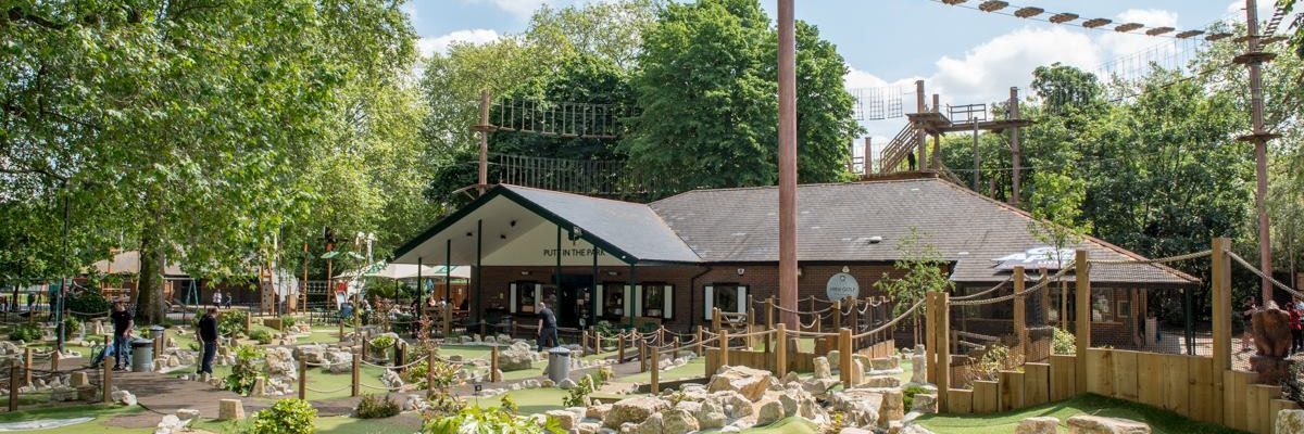 Park with ropes course offering alcohol free activities for recovery