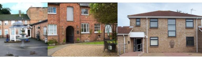 Exterior views of serene rehab facilities for alcohol recovery.