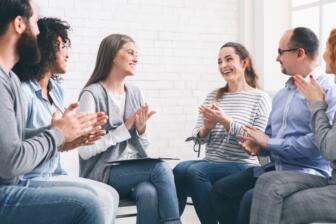 Group therapy session at alcohol rehab Halstead helping recovery