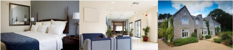 Spacious rehab facility with cozy rooms and inviting common areas