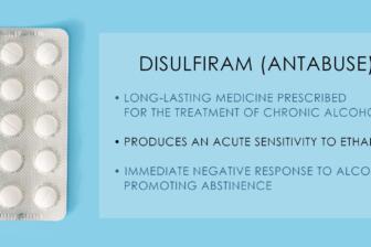 Disulfiram medication for alcohol recovery treatment with Antabuse info