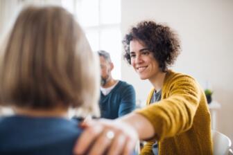 Rehab Guildford session with supportive individuals in group therapy
